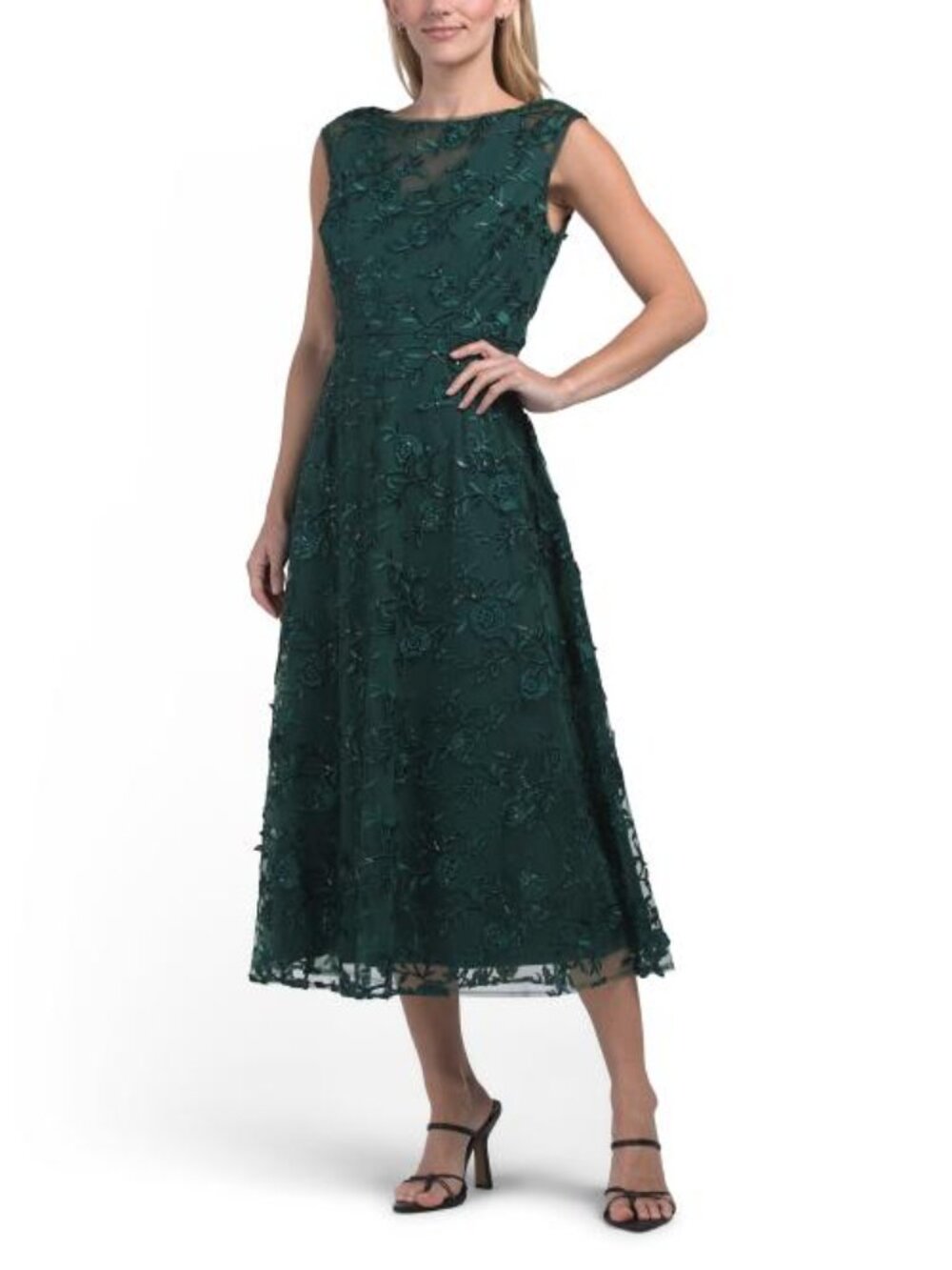 JS COLLECTIONS Viviana Cocktail Dress - Picture 1 of 5